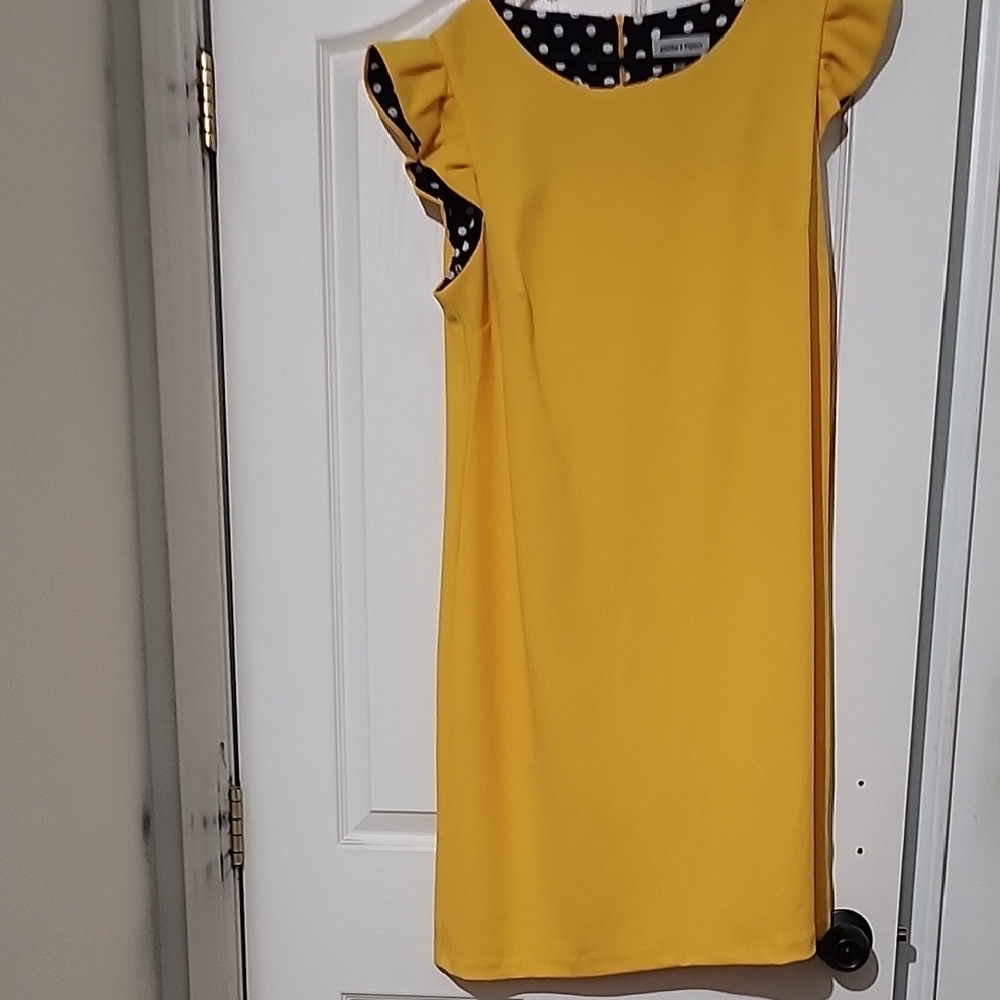 Shelby & Palmer Vibrant Yellow Mini Dress